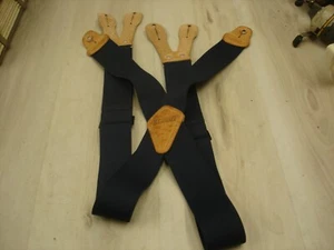 Duluth Trading Co Adjustable Suspenders navy blue used - Picture 1 of 5