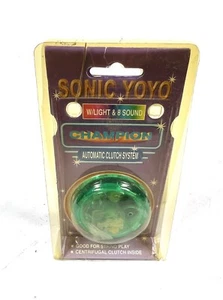 Vtg New Old Stock Green Sonic Yo-Yo Champion Automatic Clutch - Foto 1 di 7