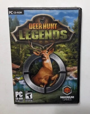 DEER HUNT LEGENDS PC CD-ROM GAME MAXIMUM GAMES 2012 SEALED NEW - Image 1 of 2