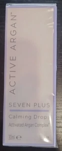 Active Argan Seven Plus beruhigende Tropfen 1 fl Oz aktivierter Komplex versiegelt - Bild 1 von 2