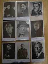 Alte diverse Schauspieler  je1 Stk. 1,50  AK Film karte unbenutzt - siehe Bilder
