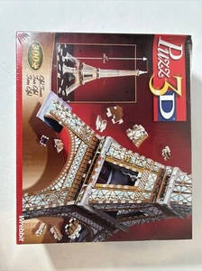 PUZZ3D Eiffel Tower 3D Puzzle 300pcs Intermediate level Milton Bradley/Hasbro - Picture 1 of 3