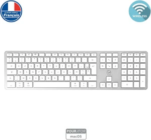 Mobility Lab MAC Design Touche White Tastatur AZERTY - B-Ware - Bild 1 von 5