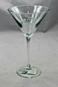 CU Buffs Crystal Glass Martini Cocktail Cocktail Bar Margarita Large 10oz 8" - Picture 1 of 4