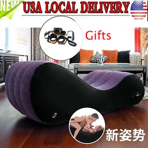 Toughage Inflatable Sofa Bed Mattress Cushion Multifunctional Portable Furniture - Picture 1 of 14