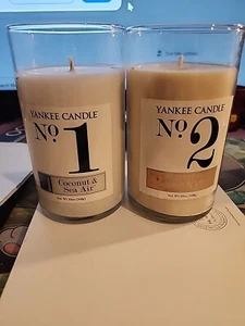 Yankee Candle Single Wick Tumbler Candle Coconut Beach Medium 12oz Coconut Sea - Picture 1 of 3