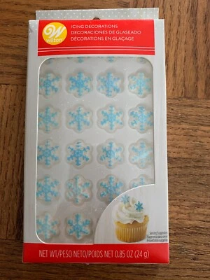 Wilton Icing Decorations Blue/White-Brand New-SHIPS N 24 HOURS - Image 1 of 2
