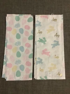 NWT Lot Of 2 Threshold Easter Kitchen Towels  - Picture 1 of 3