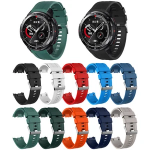 Cinturino orologio silicone per Huawei Honor GS Pro Smart Watch cinturino braccialetto - Foto 1 di 33