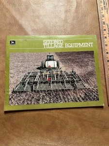 John Deere Litho USA 1983 Seedbed Tillage Equipment Brochure - Picture 1 of 12