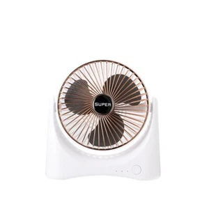 Rechargeable Mini Desk Fan Oscillating Quiet 3-Speed Portable Personal Cooling - Picture 1 of 36