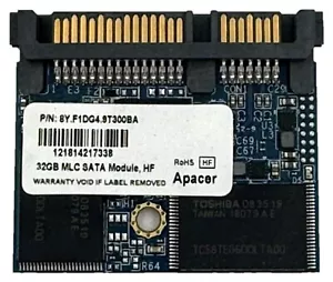 Y4VDC Dell 32GB Thin Client ML C SATA Module Card 2.5" HF 8Y.F1DF4.9T200BA New - Picture 1 of 4