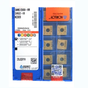 A●KORLOY SNMG120404-HM NC3020 Carbide Inserts CNC TOOL  - Bild 1 von 4
