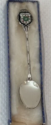 Cuchara coleccionable recuerdo plata esterlina Puerto Rico vintage, hecha en Alemania Foto 1 de 4
