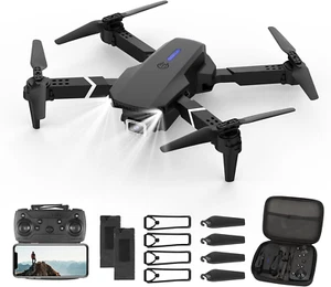 Drohne mit Kamera HD 4K RC Faltbare FPV Wifi Live Übertragung Drohne Anfänger 2 - Bild 1 von 6