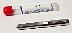 Drill Monster 25/64" Carbide Straight Flute Drill 470-103906 140 Deg Brand New - Picture 1 of 3