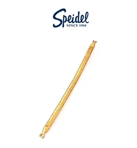 754/42L Speidel watch band C-ring rose gold plated stretch twist-o-flex - Picture 1 of 2