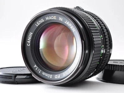 Canon New FD NFD 50mm F/1.4 MF Standard Lens For FD Mount Near Mint Japan 0084 - Image 1 of 4