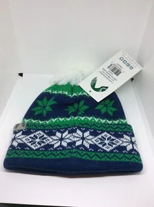 Cirque Kleinkind 0-24 Monate Unisex Bommelmütze grün und blau Kind Kind Kleidung - Bild 1 von 4