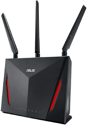 ASUS AC2900 WiFi Dual-band Gigabit Wireless Router (RT-AC86U) New  - Image 1 of 4