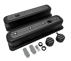 SB Chevy Valve Covers Center Bolt Vortec GMC 305 5.0 & 350 5.7 Dress Up Kit Tall - Picture 1 of 3