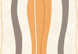 Carta da parati Grandeco Salinas Mix and Match SAB-008-108-8 arancione viola strisce tessuto non tessuto - Foto 1 di 1