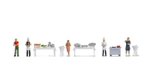 NOCH H0 16276 Figuren-Themenwelt „Buffet“, - Bild 1 von 1