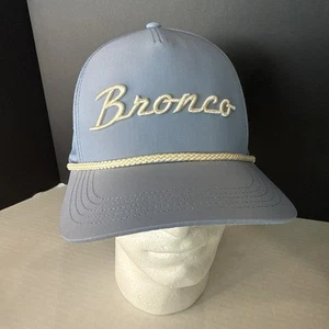 American Needle Ford BRONCO Adjustable Hat Steele Blue Embroidered - Picture 1 of 13