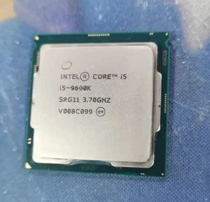 9Th Gen Intel Core i5-9600K LGA 1151 Coffee Lake CPU Processor 3.7GHz 6Core 9MB - Picture 1 of 3