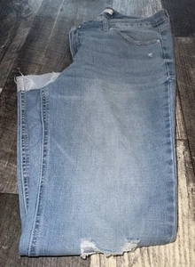 Lauren Conrad Womens Skinny Jeans Size 16 Light Wash - Picture 1 of 7