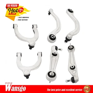 For Tesla Model 3 2017-2023 Front Upper & Lower Control Arm Kit Full Set 6 pcs - Picture 1 of 11