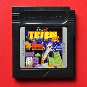 Tetris DX Game Boy Color Nintendo GBC Authentic Saves Nice Condition! - Picture 1 of 14