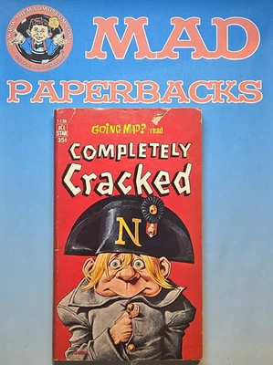 Cracked Magazine MAD Paperback Book: #3 COMPLETELY CRACKED 1962 GVG - Image 1 of 4