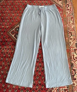 Lake Pyjamahose Lounge Hose MEDIUM M Pull-On blau Taschen weich bequem Modal - Bild 1 von 5