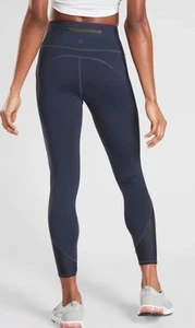 NUEVOS ETIQUETAS Pantalón Athleta Lightning Apretado 7/8 Yoga Fitness Para Mujer XS Iblu $98 - Imagen 1 de 4