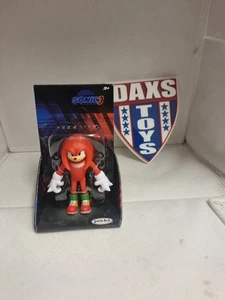Figura de acción Sonic the Hedgehog Movie 3 Knuckles 2,5"" Jakks Pacific nueva - Imagen 1 de 3