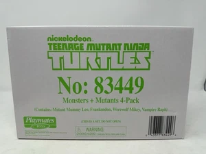Juguetes 4pk Tortugas Ninja Adolescentes Mutantes Monstruos y Mutantes Compañeros de Juego - Imagen 1 de 7