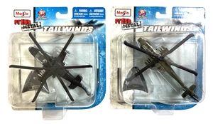 New Russia & USA Military Helicopters KA-52 Alligator & AH-64A Apache 1:87 Scale - Picture 1 of 20