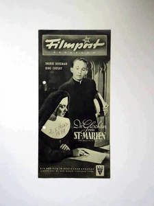 Die Glocken von St.Marien - Bing Crosby - Filmpost Programm - FP gelocht (4/25) - Picture 1 of 1