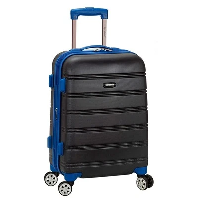 Rockland Melbourne 20 Inch Expandable ABS Carry on Luggage Grey - Image 1 of 4