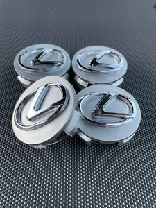 4x Silver 62mm Wheel Center Hub Caps Hubcaps For Lexus NX200t NX300 Es250 Es350h - Picture 1 of 1