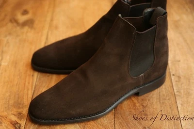Church's Prenton Marrón Gamuza Chelsea Botas Zapatos Para Hombres UK 8 F US 9 Foto 1 de 4