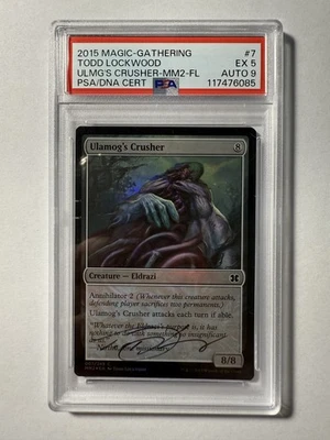 Ulamog's Crusher Modern Masters 2 FL (PSA 5 EX Card) (PSA 9 Auto) - Image 1 of 3