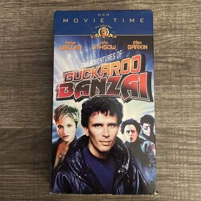 The Adventures Of Buckaroo Banzai (2001 VHS) Movie 1001513 MGM Movie Time Foto 1 de 4