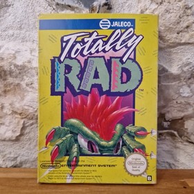 TOTALLY RAD JEU NINTENDO NES BOITE + JEU SANS NOTICE PAL FRA TBE JALECO RETRO