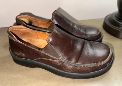 BIRKENSTOCK Footprints Pavia brown leather loafers shoes 39 US 8 M/N - Image 1 of 4