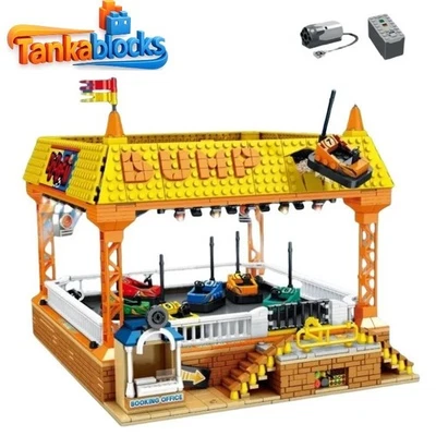 Bumper Cars Building Blocks Set with motor 1099 pcs birthday Christmas gift - Image 1 of 4