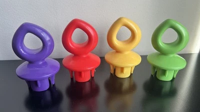 Baby Einstein 2 en 1 luces y mar Exersaucer 4 ganchos de anclaje de juguete pieza de repuesto Foto 1 de 2