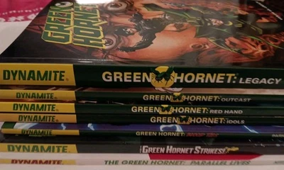 Green Hornet tpbs dynamite parallel lives strikes blood ties idols red hand more - Image 1 of 4