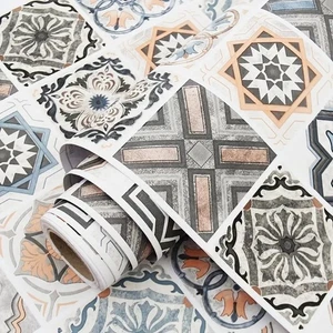 Easy To Clean Kitchen Floor Decal Wear-resistant Material Self-adhesive Backing - Picture 1 of 6